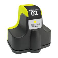 Hewlett-Packard Compatible 02 Yellow Ink-Jet Cartridges