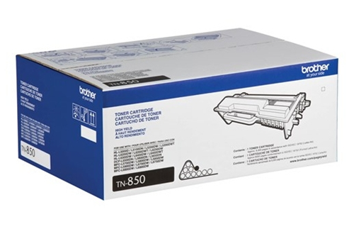 Brother TN850 Black Toner Cartridge, High Yield Brother