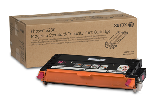 106R01389 Magenta Standard Capacity Print Cartridge, Phaser 6280 Xerox