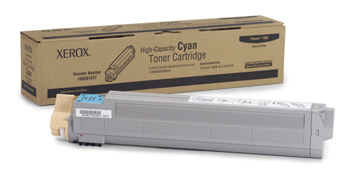 106R01077 Cyan High Capacity Toner Cartridge, Phaser 7400 Xerox