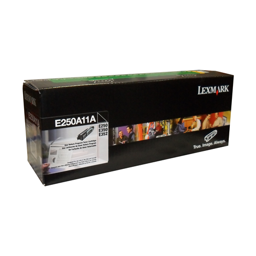 Lexmark E250, 350, 352 Return Programme 3.5K Toner Cartridge Part no.: E250A11A Lexmark