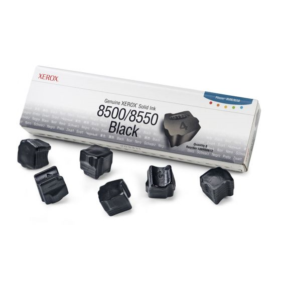 108R00672 Genuine Xerox Solid Ink 8500/8550 Black (6 Sticks) Xerox