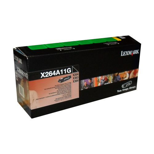 Lexmark X264, 363, 364 Return Programme 3.5K Toner Cartridge Part no.: X264A11G Lexmark