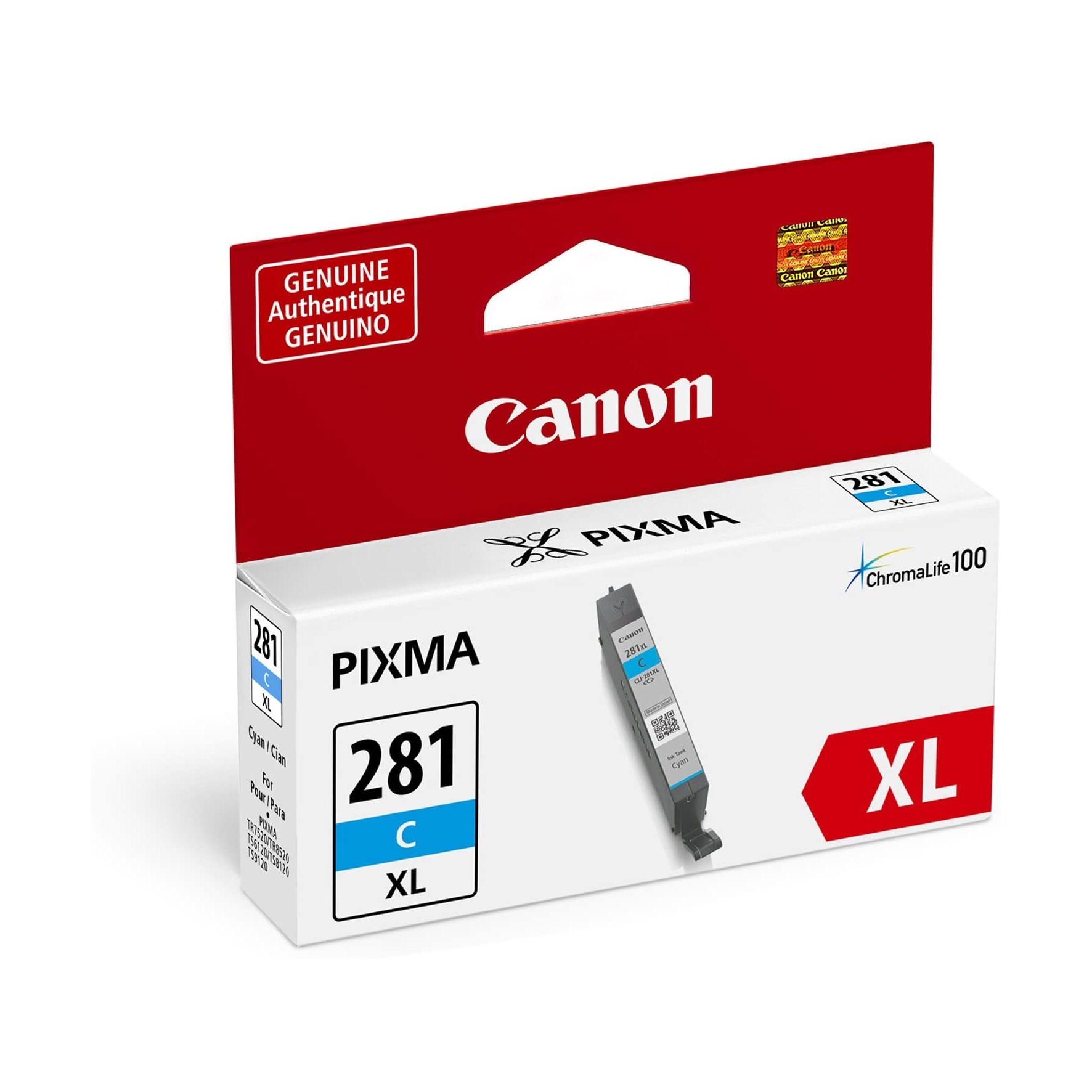 CLI-281XL Cyan SKU 2034C001 Canon