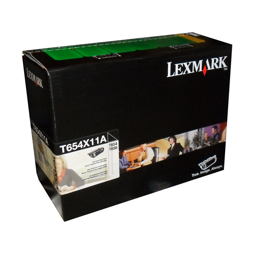 Lexmark T/X654, 656, X658 Return Programme 36K Print Cartridge Part no.: T654X11A Lexmark