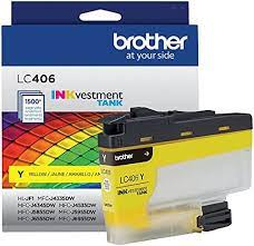 Brother Genuine LC406XLYS High-Yield Yellow Ink Cartridge Brother