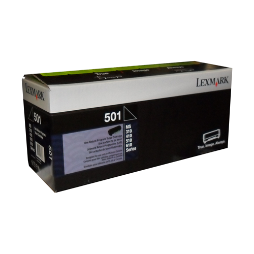 501 Return Program Toner Cartridge Part no.: 50F1000 Lexmark