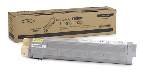 106R01079 Yellow High Capacity Toner Cartridge, Phaser 7400 Xerox