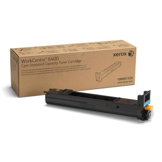 106R01320 Cyan Standard Capacity Toner Cartridge Xerox