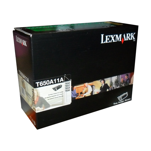 Lexmark T650, T/X652, 654, X651, 656, 658 Return Programme 7K Print Cartridge Part no.: T650A11A Lexmark