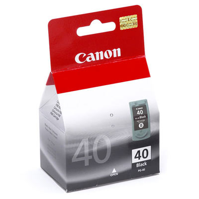 PG-40 Black Ink Cartridge SKU 0615B002 Canon