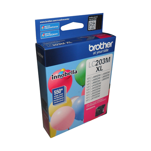 Brother LC203MS Innobella  Magenta Ink Cartridge, High Yield (XL Series) Brother