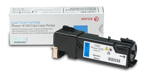 106R01477 Cyan Toner Cartridge, Phaser 6140 Xerox