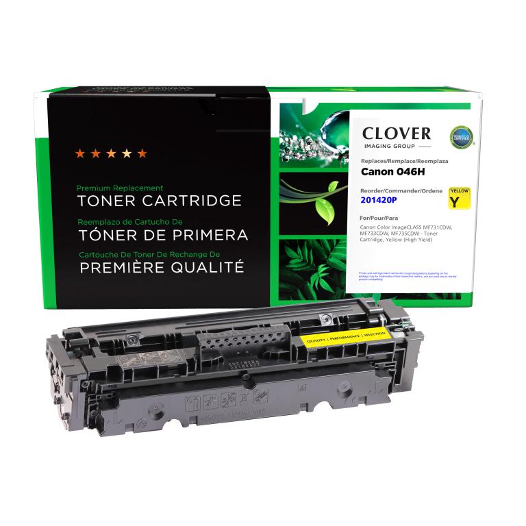 High Yield Yellow Toner Cartridge for Canon 046H (1251C001)