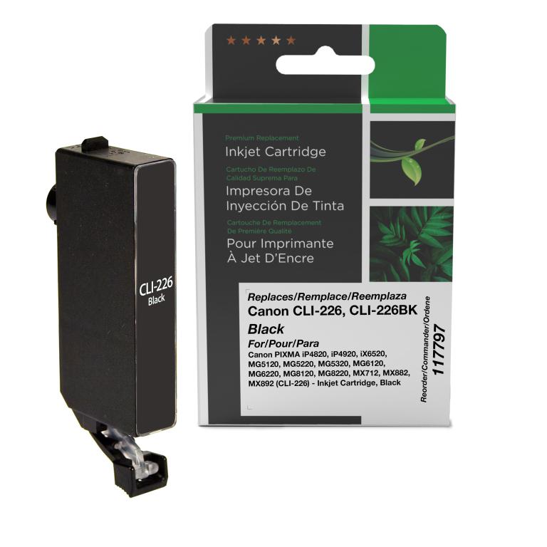 Black Ink Cartridge for Canon CLI-226 (4546B001)