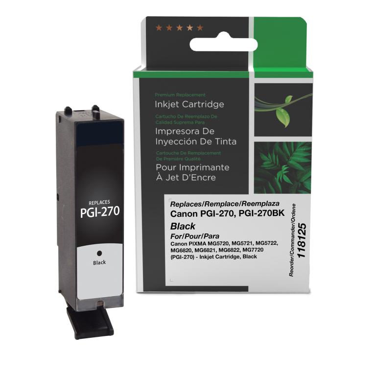 Black Ink Cartridge for Canon PGI-270 (0373C001)