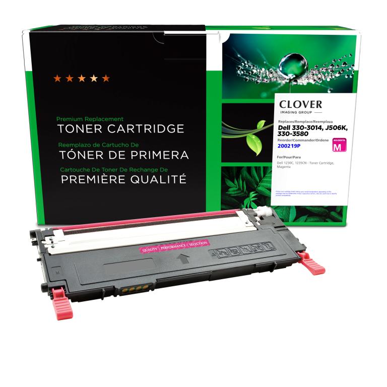 Magenta Toner Cartridge for Dell 1230/1235