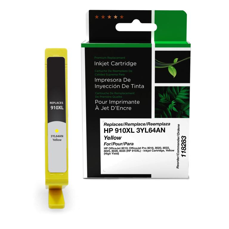 High Yield Yellow Ink Cartridge for HP 910XL (3YL64AN)