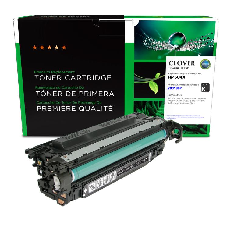 Black Toner Cartridge for HP 504A (CE250A)