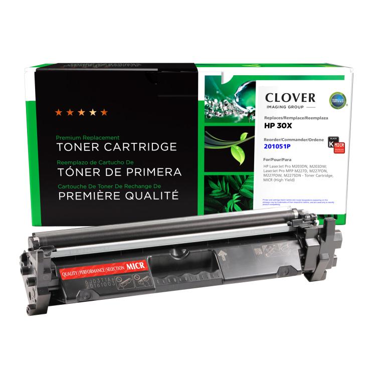 High Yield MICR Toner Cartridge for HP CF230X (HP 30X)