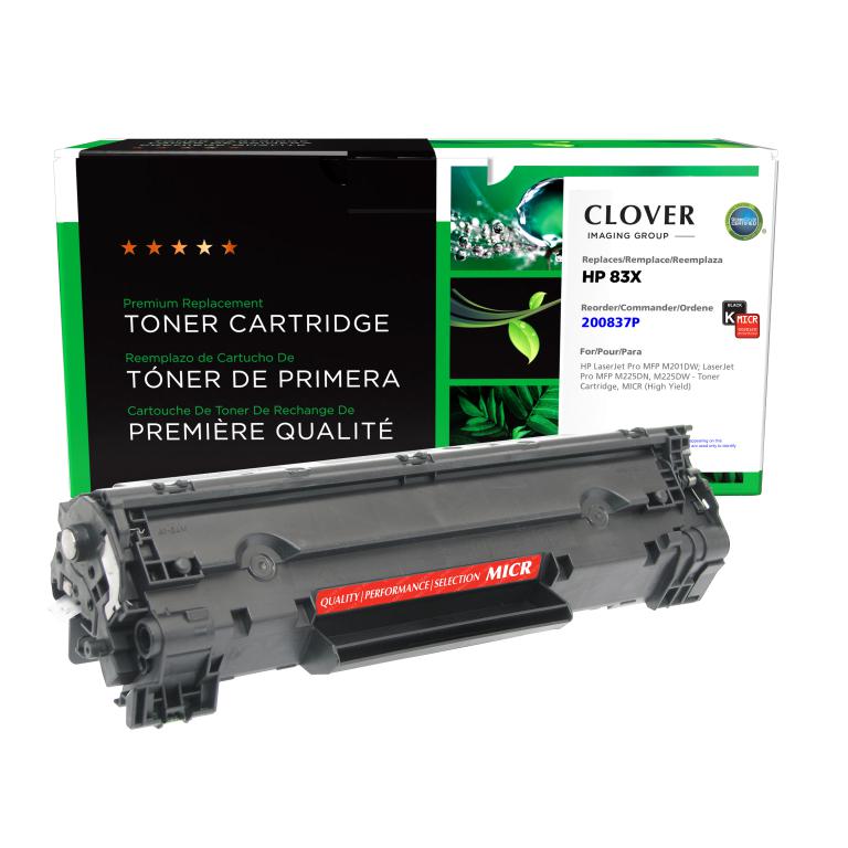 High Yield MICR Toner Cartridge for HP CF283X, TROY 02-82016-001