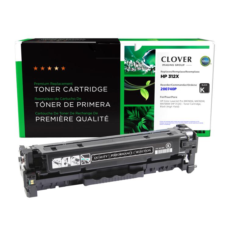 High Yield Black Toner Cartridge for HP 312X (CF380X)