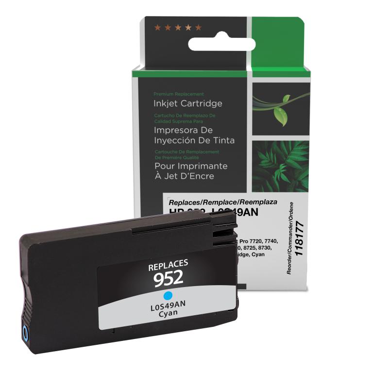 Cyan Ink Cartridge for HP 952 (L0S49AN)