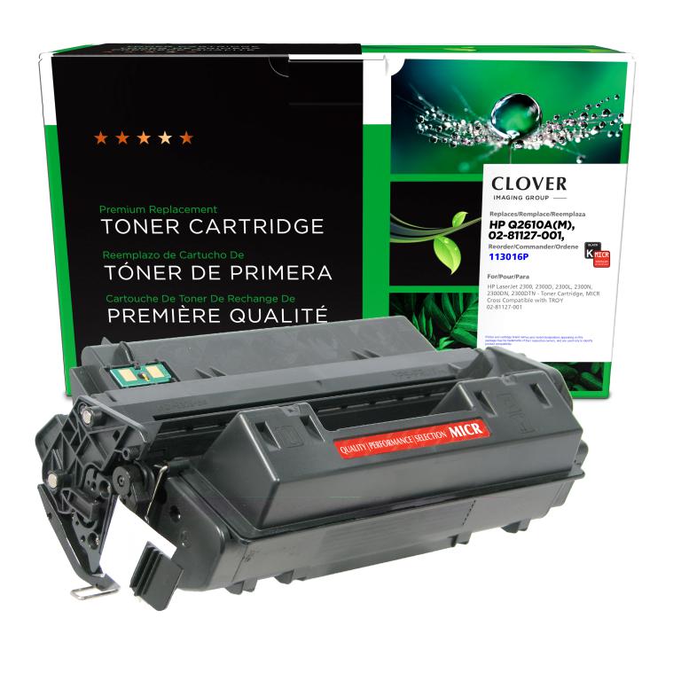 MICR Toner Cartridge for HP Q2610A (HP 10A), TROY 02-81127-001