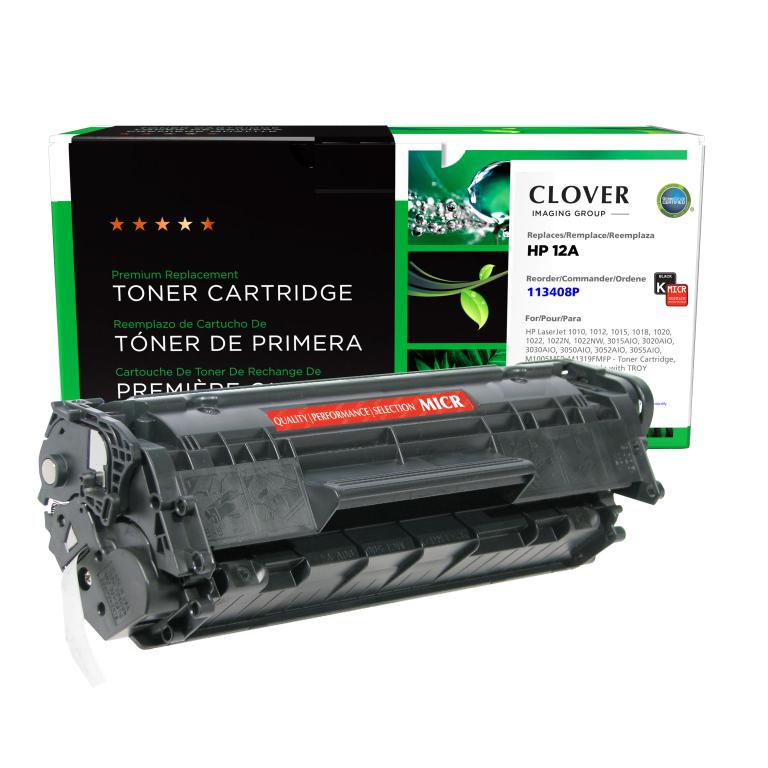 MICR Toner Cartridge for HP Q2612A (HP 12A), TROY 02-81132-001