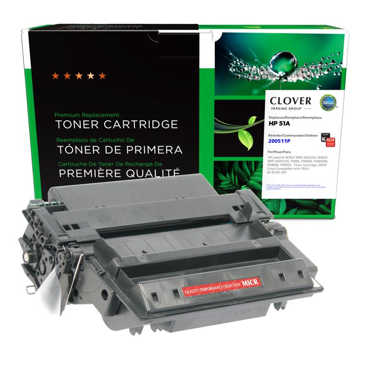 MICR Toner Cartridge for HP Q7551A (HP 51A), TROY 02-81201-001