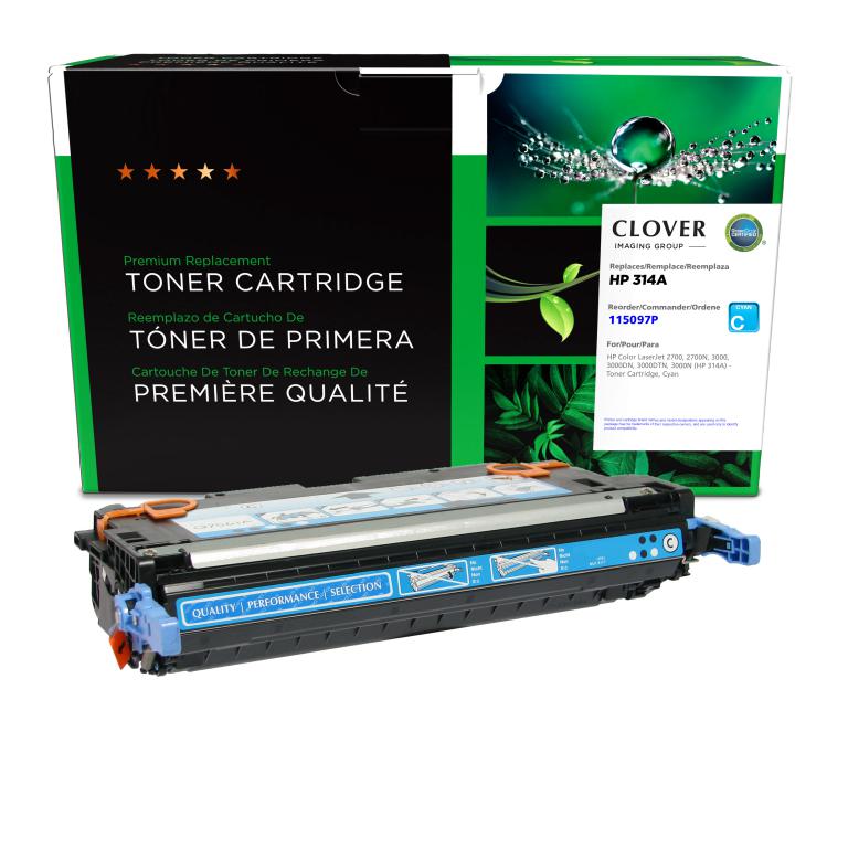 Cyan Toner Cartridge for HP 314A (Q7561A)