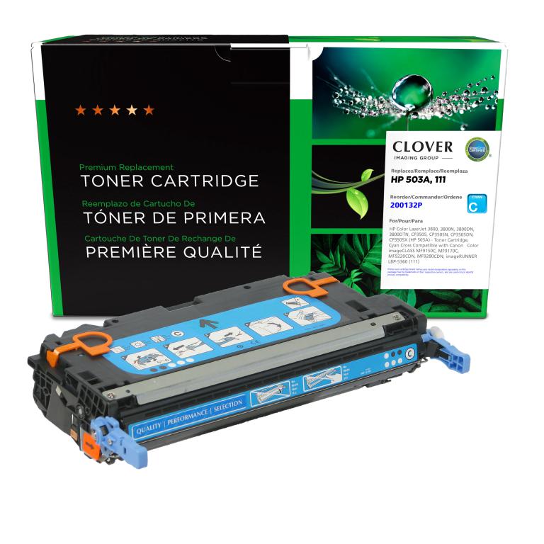 Cyan Toner Cartridge for HP 503A (Q7581A)