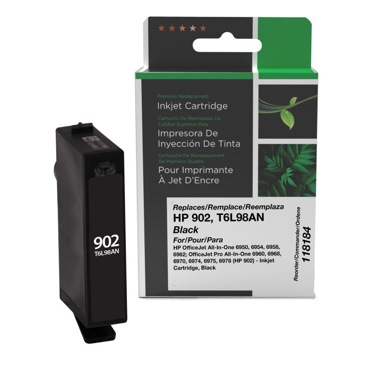 Black Ink Cartridge for HP 902 (T6L98AN)