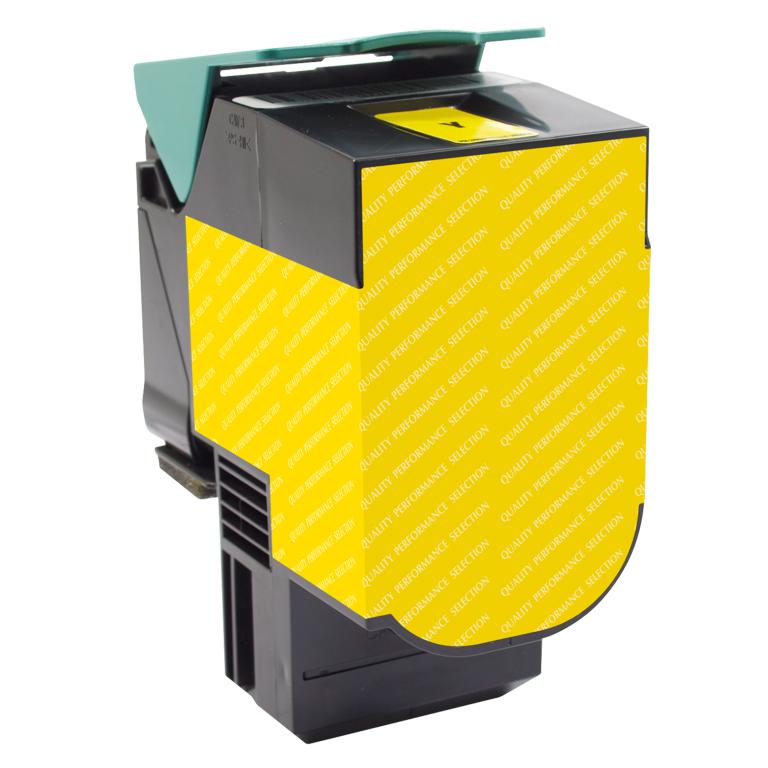 High Yield Yellow Toner Cartridge for Lexmark CS417/CS517