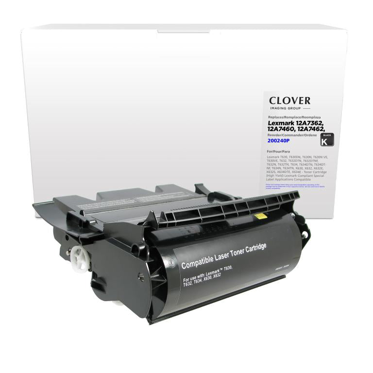 High Yield Toner Cartridge for Lexmark T630/T632/T634/X632/X634