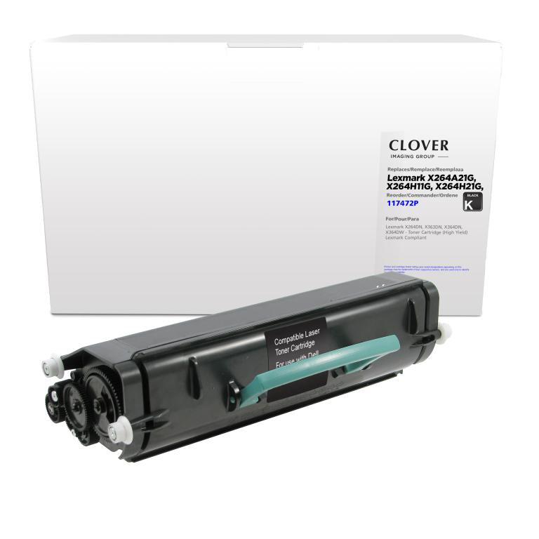 High Yield Toner Cartridge for Lexmark X264/X363/X364