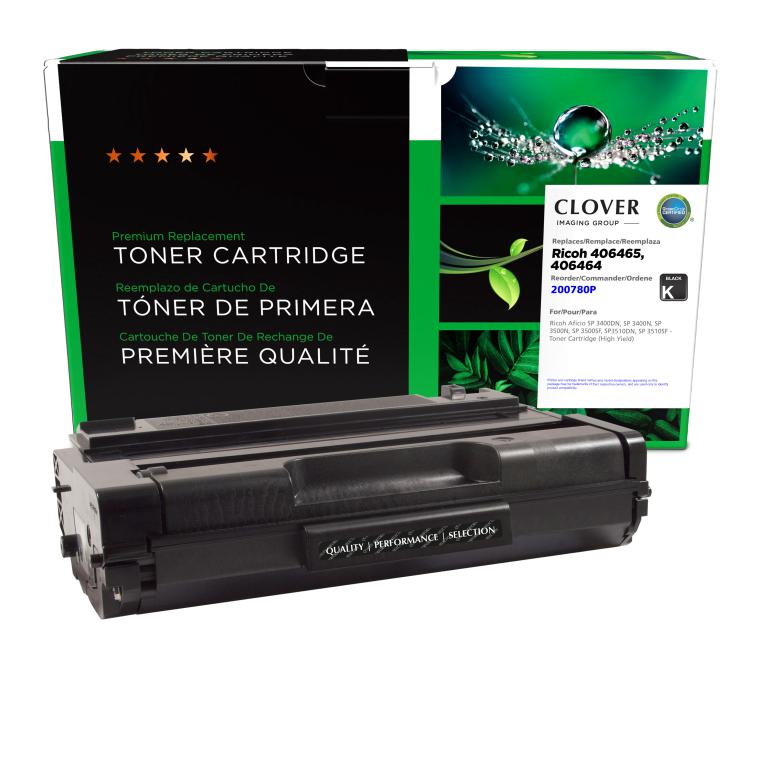 High Yield Toner Cartridge for Ricoh 406465/406464