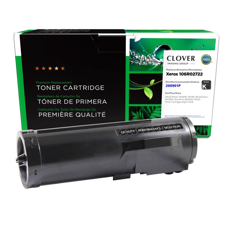 High Yield Toner Cartridge for Xerox 106R02722