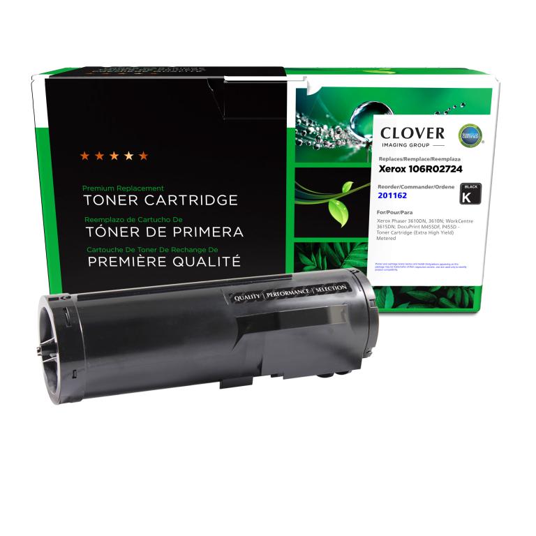 Extra High Yield Metered Toner Cartridge for Xerox 106R02724