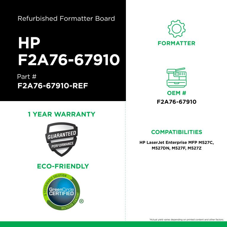 HP M527 Formatter Board