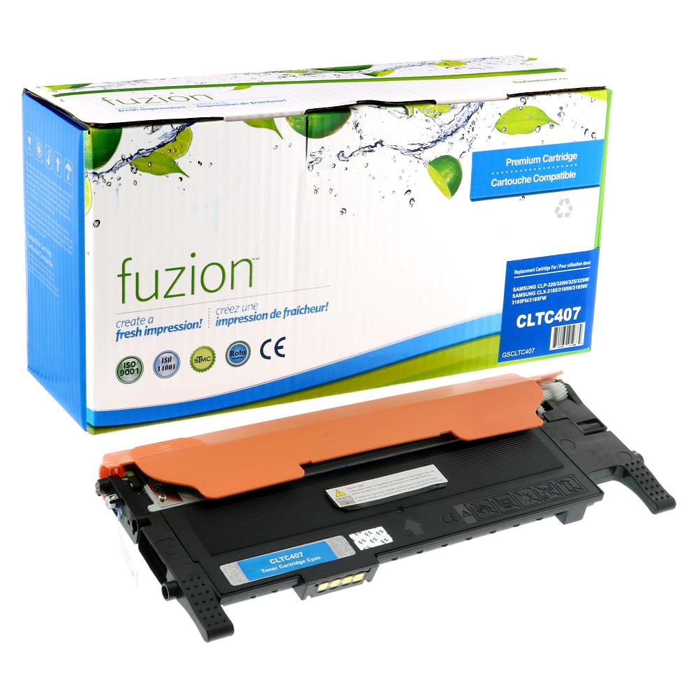 Samsung CLTC407S Remanufactured Toner - Cyan