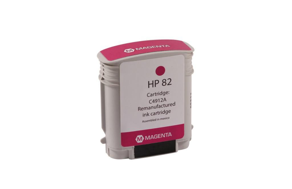 High Yield Magenta Wide Format Ink Cartridge for HP 82 (C4912A)