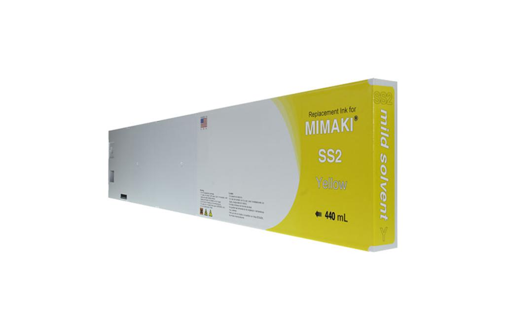 Yellow Wide Format Inkjet Cartridge for Mimaki JV3 (SPC-0380Y)