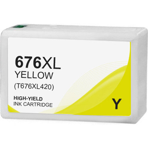 Epson Compatible T676XLY Ink-Jet Cartridges