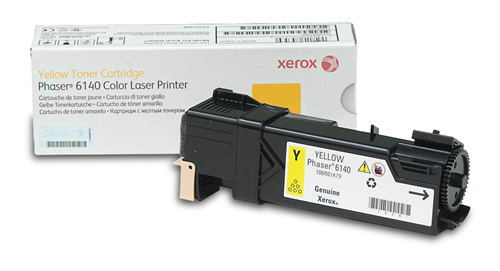 106R01479 Yellow Toner Cartridge, Phaser 6140 Xerox