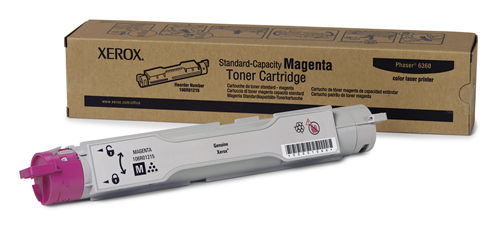 106R01215 Magenta Standard Capacity Toner Cartridge, Phaser 6360 Xerox