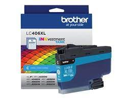 Brother Genuine LC406XLCS High-Yield Cyan Ink Cartridge Brother