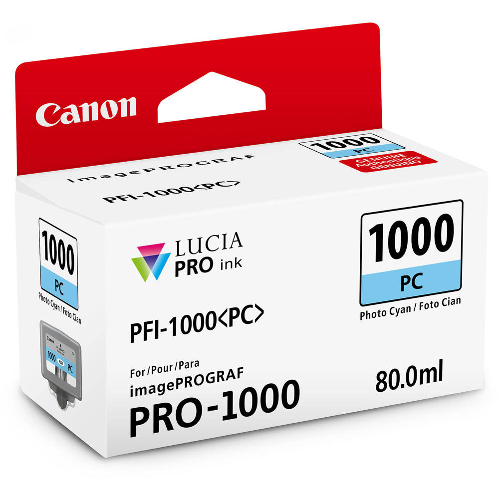 PFI-1000 Photo Cyan Ink Tank Canon