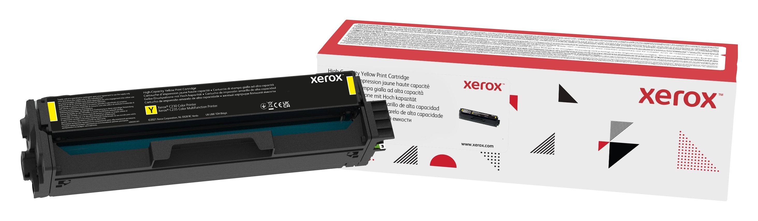 006R04394 Genuine Xerox Yellow High Capacity Print Cartridge, Xerox C230/C235 Color Printer/Multifunction - Toner Ink Canada