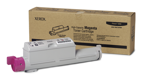 106R01219 Magenta High Capacity Toner Cartridge, Phaser 6360 Xerox